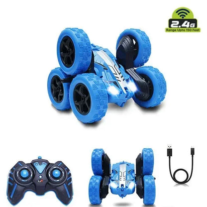 RC Six Wheel Double Flip Stunt Car
