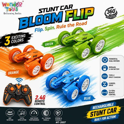 RC Bloom Flip Stunt Car