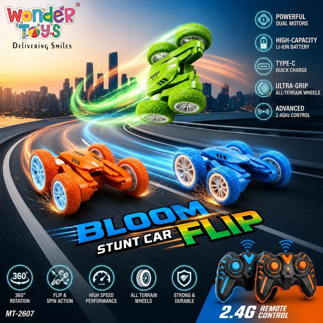RC Bloom Flip Stunt Car