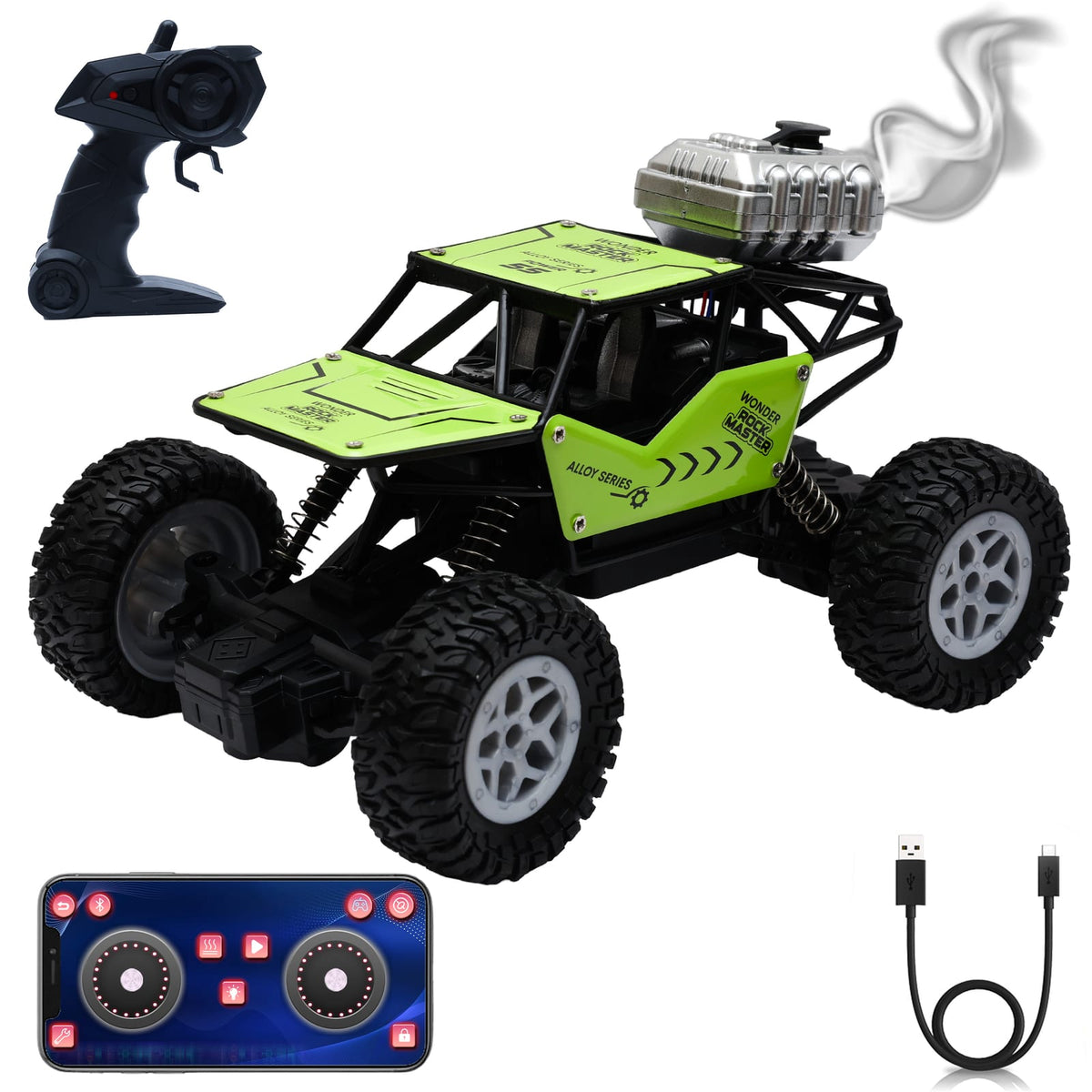 Rock Master Car with Smoke