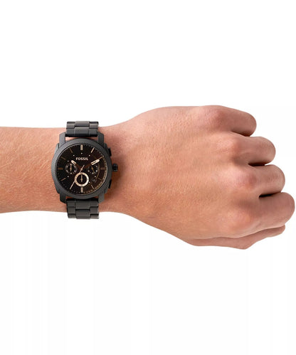 Fossil Black Metal Belt Watch For Men