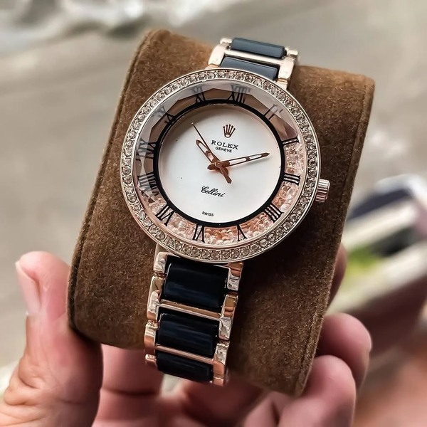 Rolex Luxury Brand Girl Diamond Dial Women Watches Ladies Gift Watch