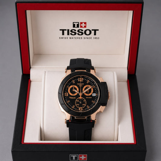 Tissot T-Race Men’s Red Strap Chronograph Watch