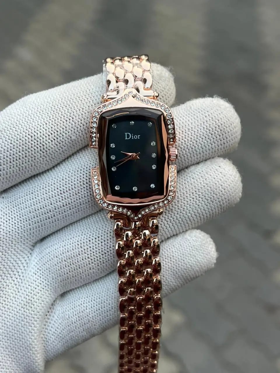 Dior Gold Black Women's Watch