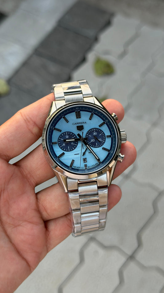 TAG Heuer Carrera Chronograph Blue Dial Men's Watch