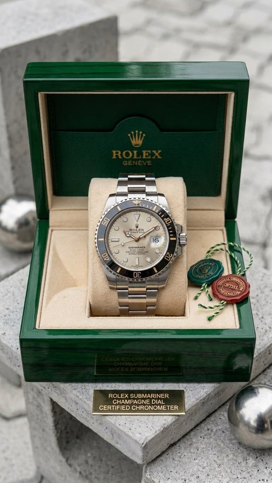 Rolex Submariner Champagne Dial