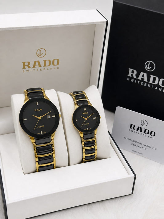 Black & Gold Couple Set