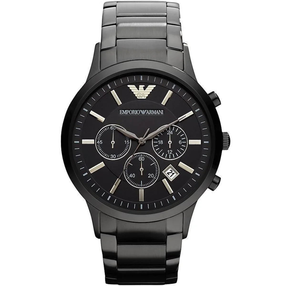 Dynamic Armani Round Dial Quartz Analog Watch For Men